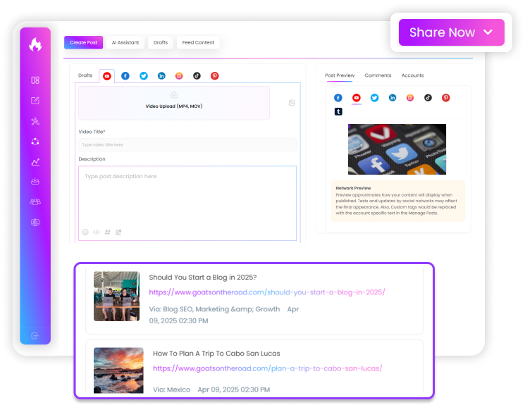Social Media Calendar