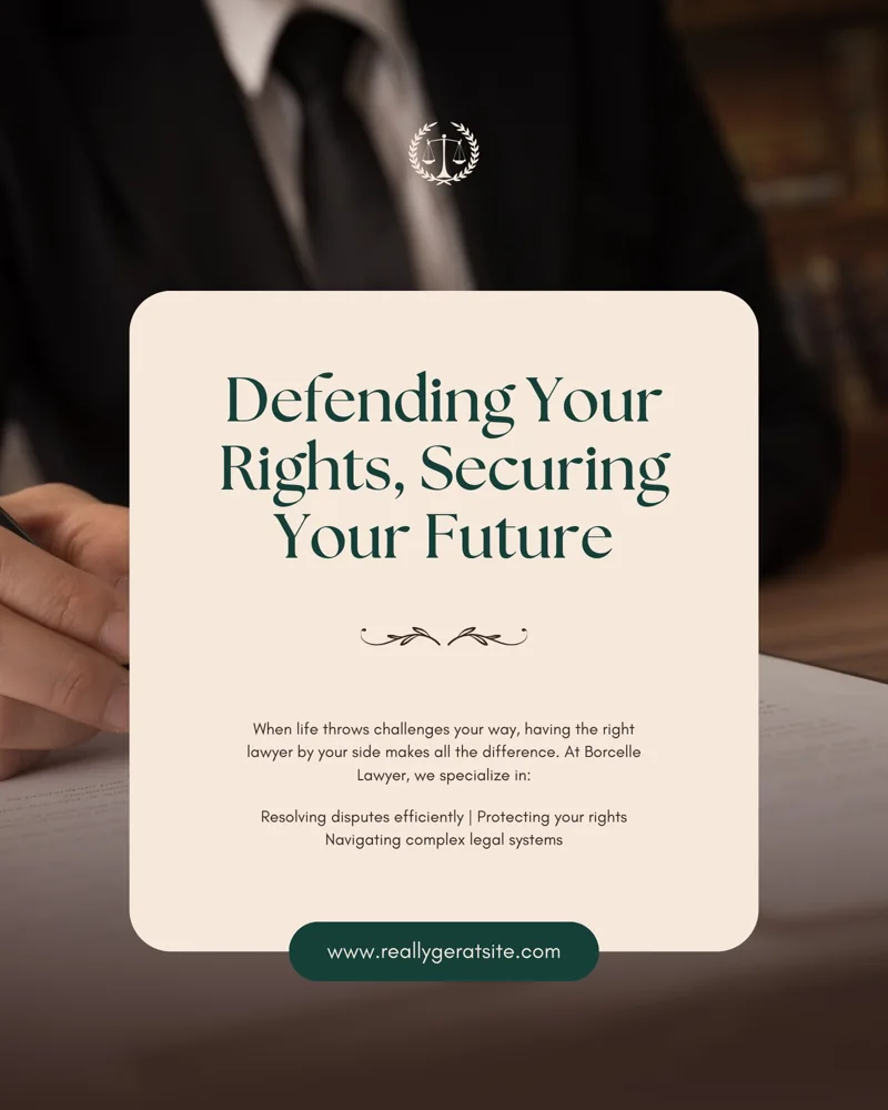 Brown Modern Lawyer Instagram Post