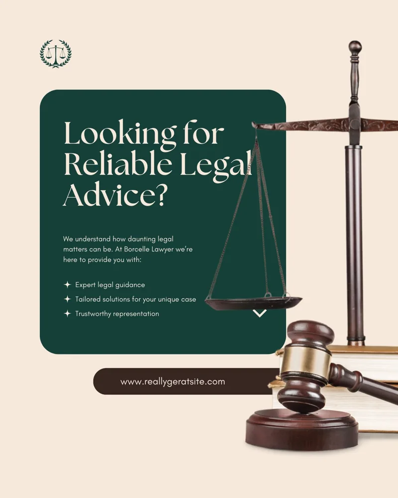 Brown Modern Lawyer Instagram Post
