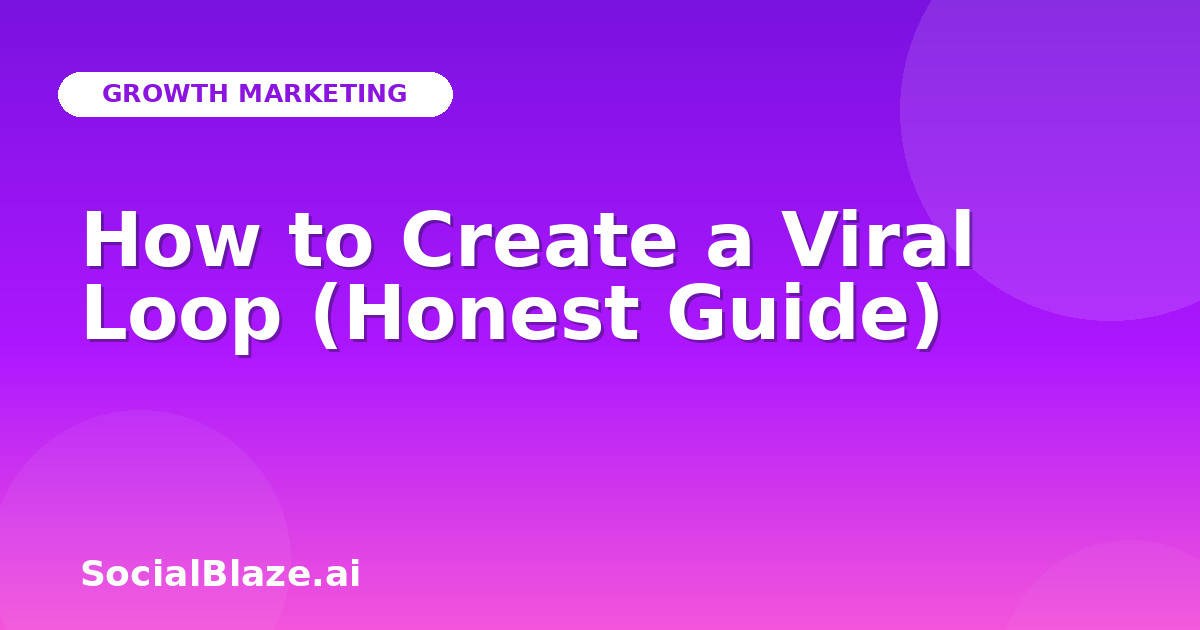 How to Create a Viral Loop (Honest Guide)