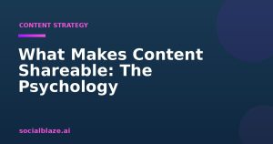 What Makes Content Shareable: The Psychology