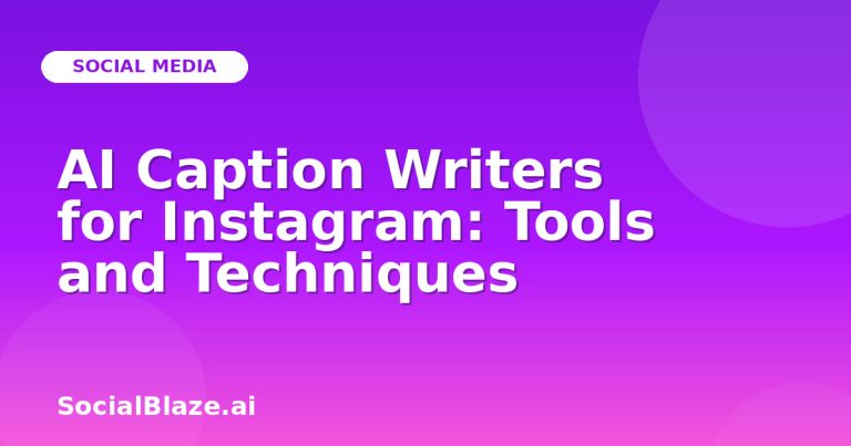 Ai Caption Writers For Instagram: Tools And Techniques