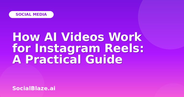 How Ai Videos Work For Instagram Reels: A Practical Guide
