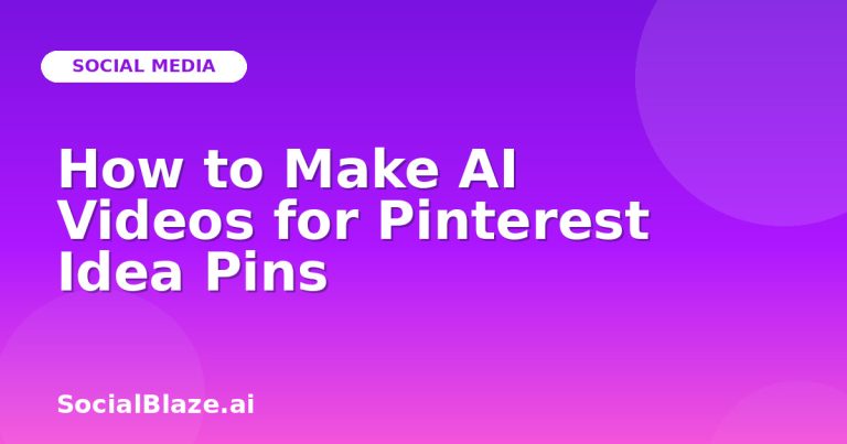 How To Make Ai Videos For Pinterest Idea Pins