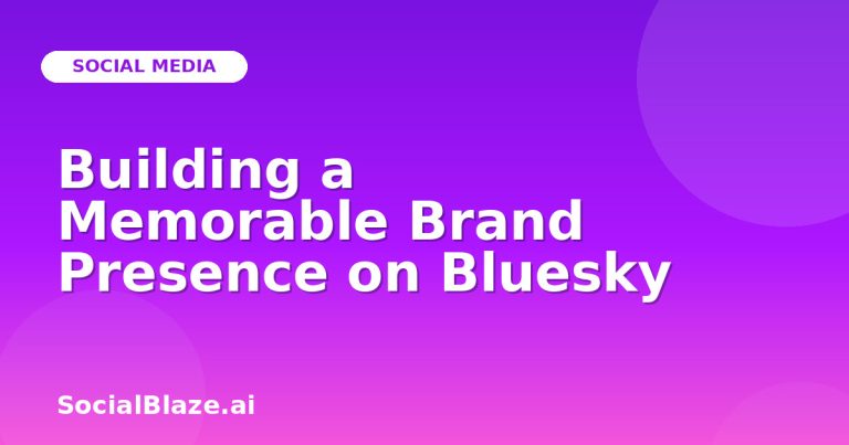 Building A Memorable Brand Presence On Bluesky Building A Memorable Brand Presence On Bluesky