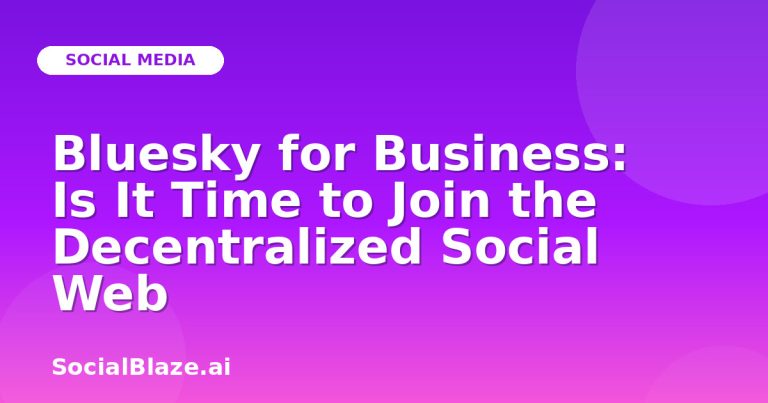 Bluesky For Business: Is It Time To Join The Decentralized Social Web Bluesky For Business: Is It Time To Join The Decentralized Social Web
