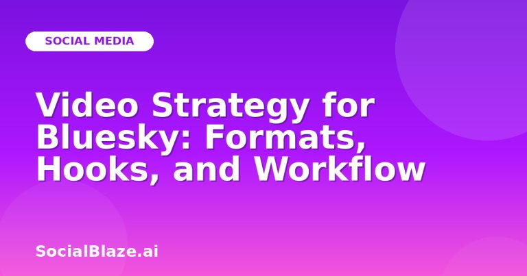 Video Strategy For Bluesky: Formats, Hooks, And Workflow Video Strategy For Bluesky: Formats, Hooks, And Workflow