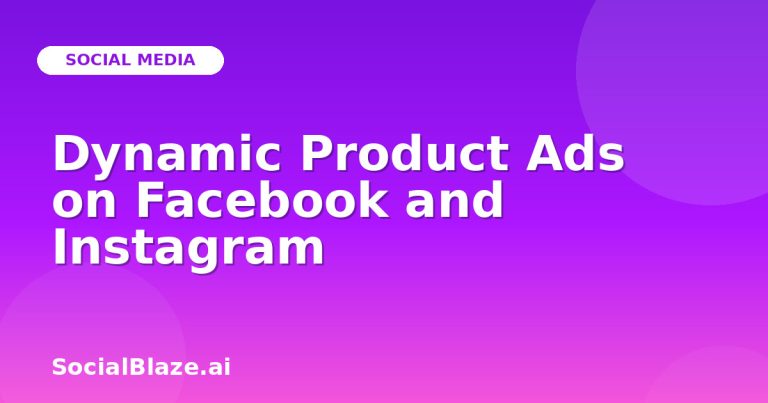 Dynamic Product Ads On Facebook And Instagram Dynamic Product Ads On Facebook And Instagram