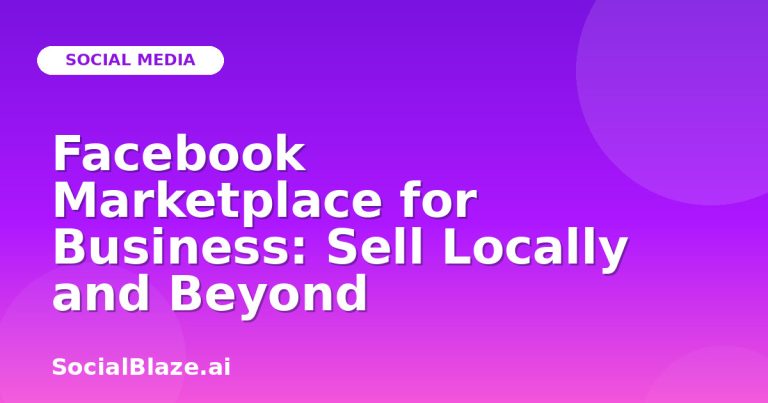 Facebook Marketplace For Business: Sell Locally And Beyond Facebook Marketplace For Business: Sell Locally And Beyond