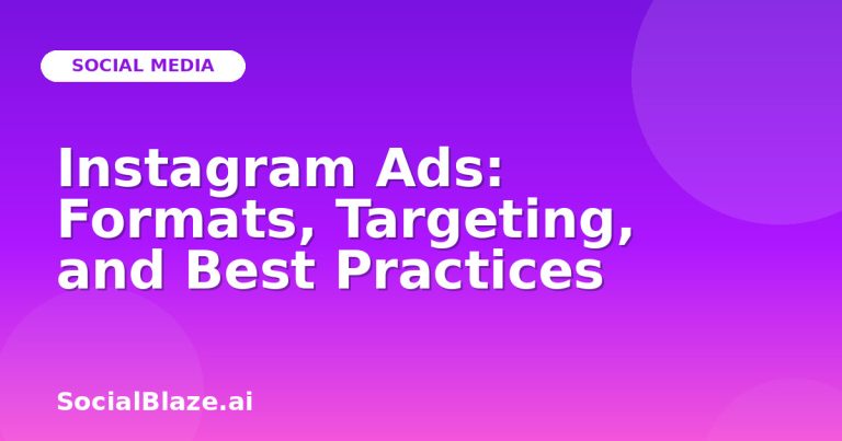 Instagram Ads: Formats, Targeting, And Best Practices