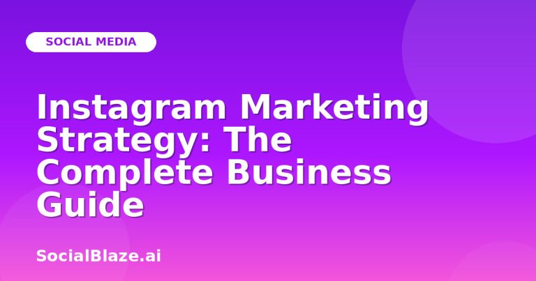 Instagram Marketing Strategy: The Complete Business Guide