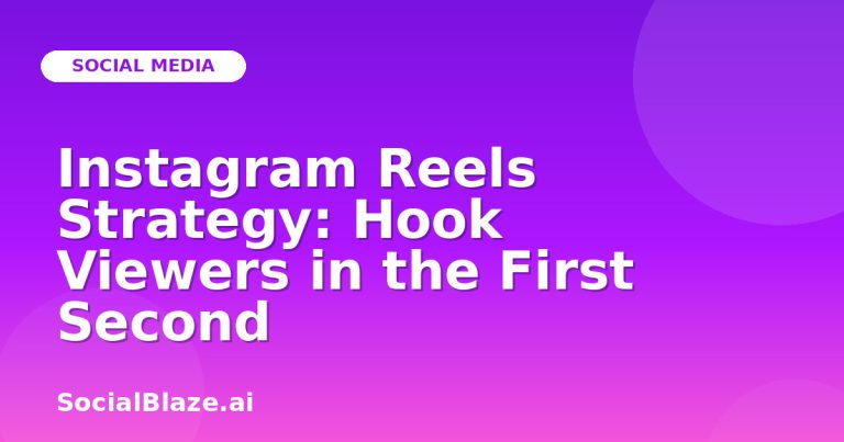 Instagram Reels Strategy: Hook Viewers In The First Second
