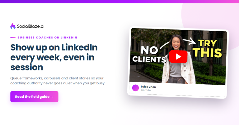 LinkedIn Post Scheduler pour les coachs d'affaires
