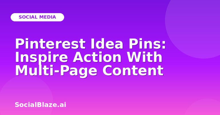 Pinterest Idea Pins: Inspire Action With Multi-Page Content