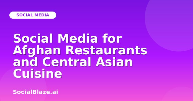 Social Media For Afghan Restaurants And Central Asian Cuisine Social Media For Afghan Restaurants And Central Asian Cuisine