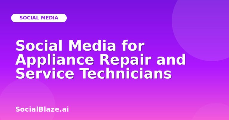 Social Media For Appliance Repair And Service Technicians Social Media For Appliance Repair And Service Technicians