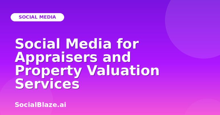 Social Media For Appraisers And Property Valuation Services Social Media For Appraisers And Property Valuation Services