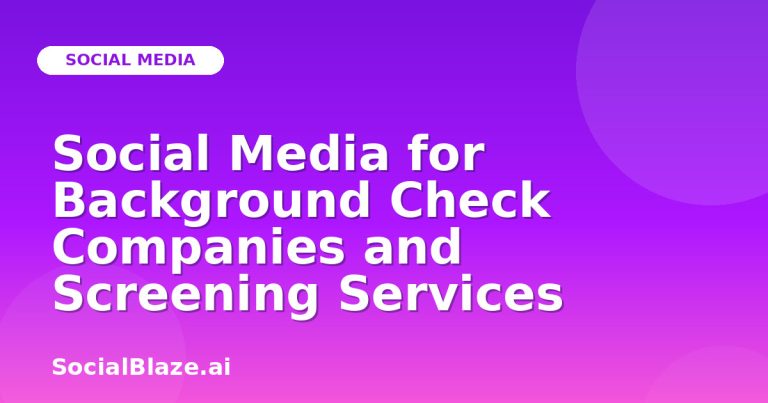Social Media For Background Check Companies And Screening Services Social Media For Background Check Companies And Screening Services
