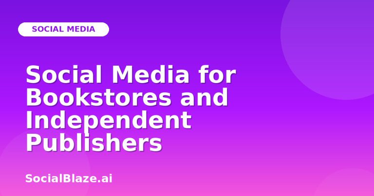 Social Media For Bookstores And Independent Publishers Social Media For Bookstores And Independent Publishers