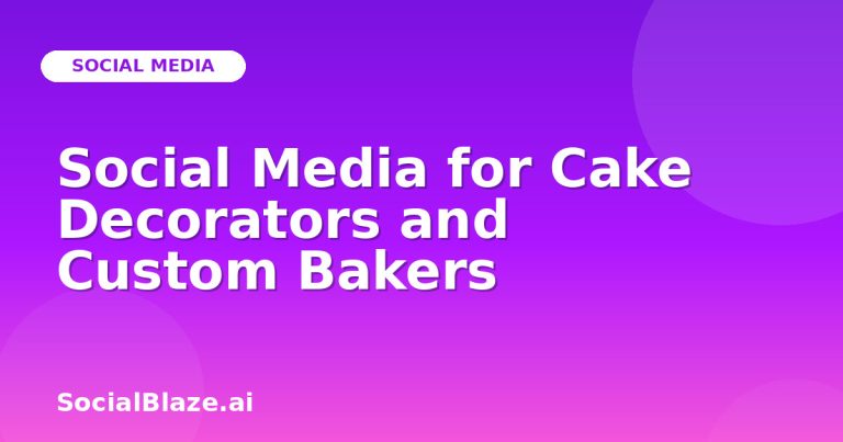 Social Media For Cake Decorators And Custom Bakers Social Media For Cake Decorators And Custom Bakers