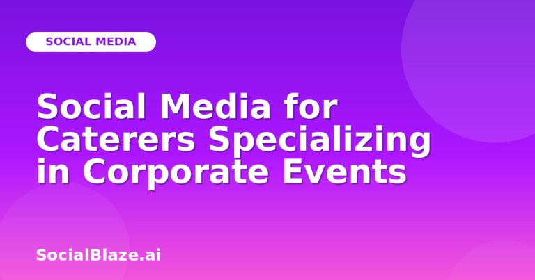 Social Media For Caterers Specializing In Corporate Events Social Media For Caterers Specializing In Corporate Events