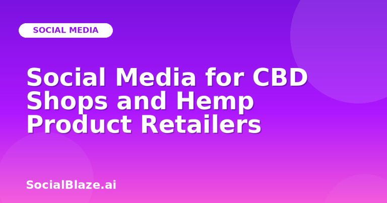 Social Media For Cbd Shops And Hemp Product Retailers Social Media For Cbd Shops And Hemp Product Retailers