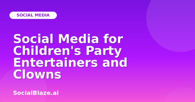 Social Media For Children'S Party Entertainers And Clowns Social Media For Children’S Party Entertainers And Clowns