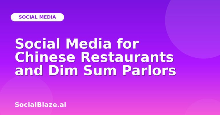 Social Media For Chinese Restaurants And Dim Sum Parlors