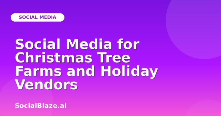 Social Media For Christmas Tree Farms And Holiday Vendors Social Media For Christmas Tree Farms And Holiday Vendors