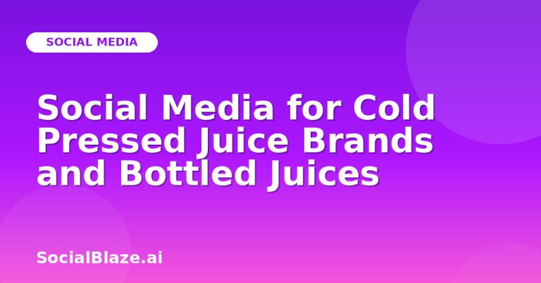 Social Media For Cold Pressed Juice Brands And Bottled Juices Social Media For Cold Pressed Juice Brands And Bottled Juices