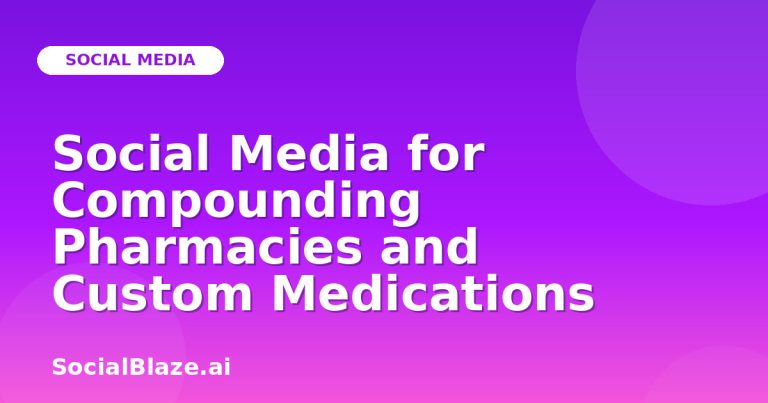 Social Media For Compounding Pharmacies And Custom Medications Social Media For Compounding Pharmacies And Custom Medications
