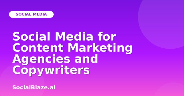 Social Media For Content Marketing Agencies And Copywriters Social Media For Content Marketing Agencies And Copywriters