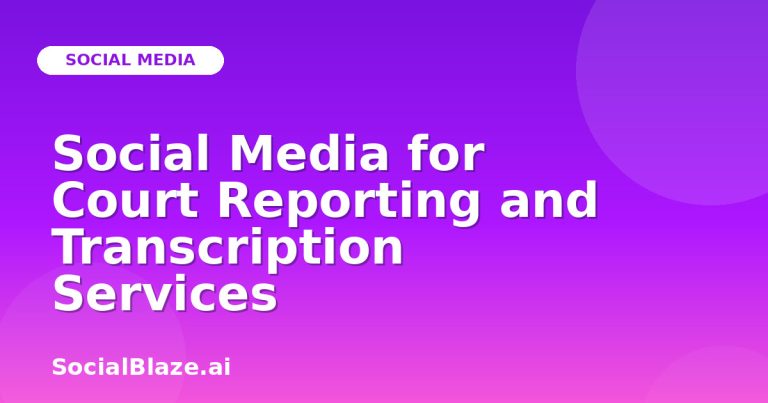 Social Media For Court Reporting And Transcription Services Social Media For Court Reporting And Transcription Services