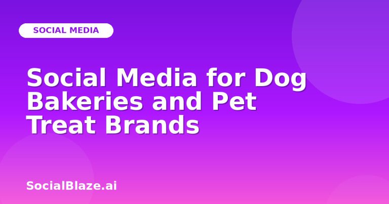 Social Media For Dog Bakeries And Pet Treat Brands
