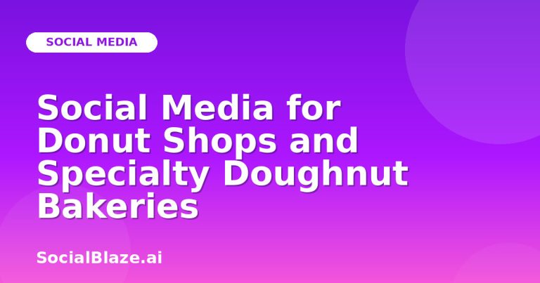 Social Media For Donut Shops And Specialty Doughnut Bakeries
