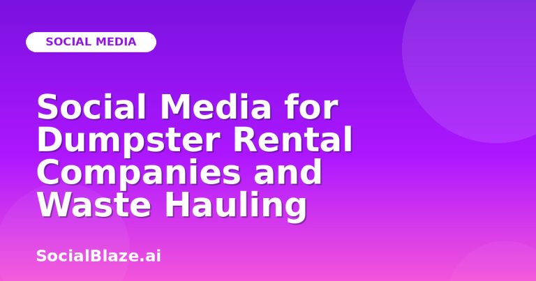 Social Media For Dumpster Rental Companies And Waste Hauling Social Media For Dumpster Rental Companies And Waste Hauling