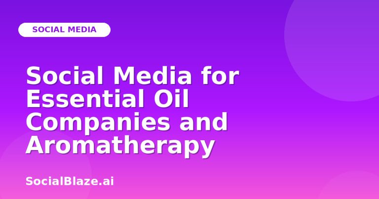 Social Media For Essential Oil Companies And Aromatherapy Social Media For Essential Oil Companies And Aromatherapy