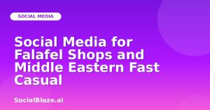 Social Media for Falafel Shops and Middle Eastern Fast Casual