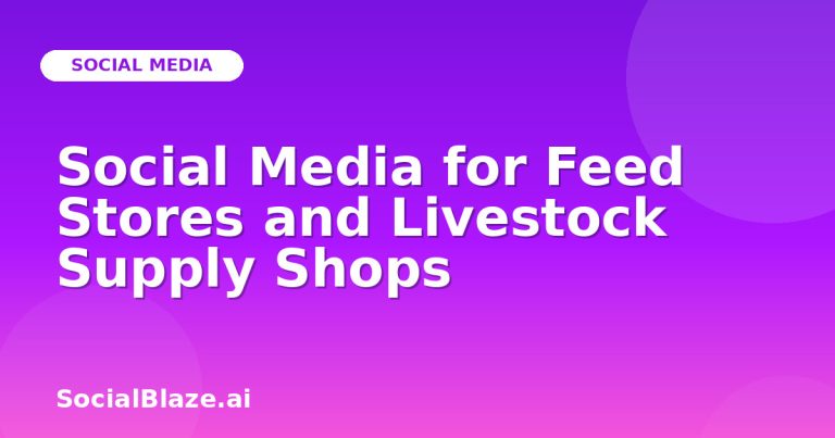 Social Media For Feed Stores And Livestock Supply Shops Social Media For Feed Stores And Livestock Supply Shops