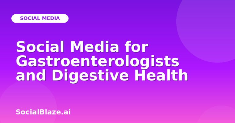 Social Media For Gastroenterologists And Digestive Health Social Media For Gastroenterologists And Digestive Health