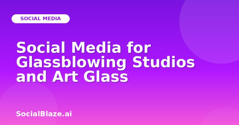 Social Media For Glassblowing Studios And Art Glass Social Media For Glassblowing Studios And Art Glass