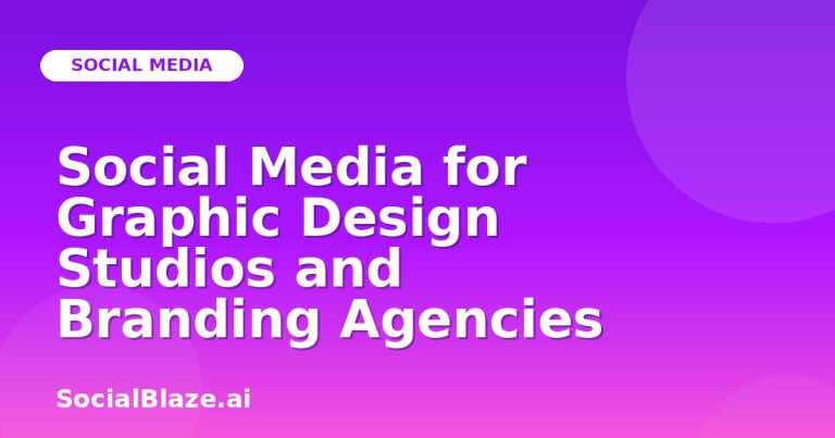 Social Media For Graphic Design Studios And Branding Agencies