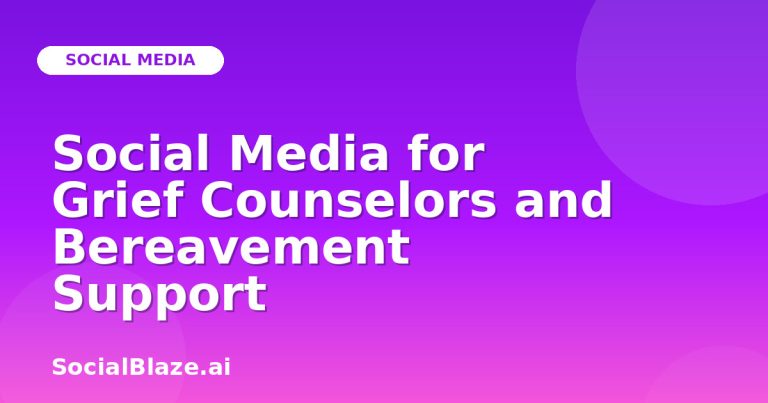 Social Media For Grief Counselors And Bereavement Support Social Media For Grief Counselors And Bereavement Support