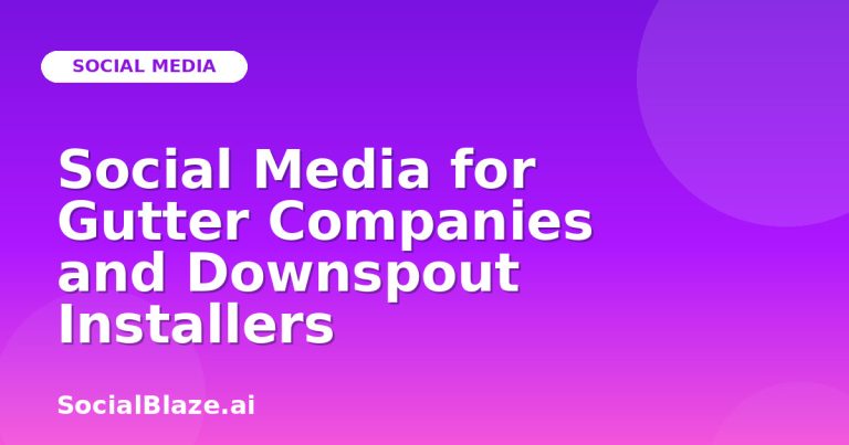 Social Media For Gutter Companies And Downspout Installers Social Media For Gutter Companies And Downspout Installers