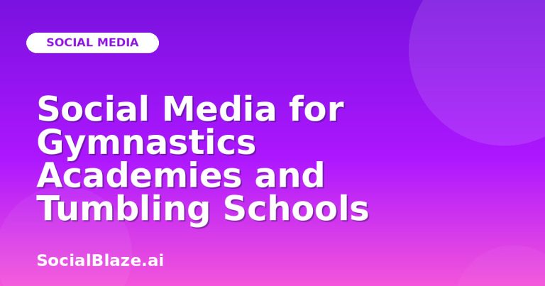 Social Media For Gymnastics Academies And Tumbling Schools
