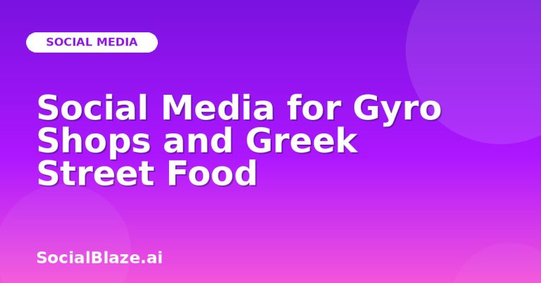 Social Media For Gyro Shops And Greek Street Food Social Media For Gyro Shops And Greek Street Food