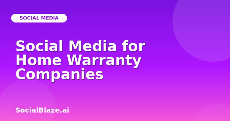Social Media For Home Warranty Companies Social Media For Home Warranty Companies