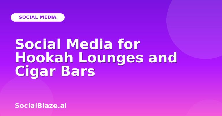 Social Media For Hookah Lounges And Cigar Bars Social Media For Hookah Lounges And Cigar Bars