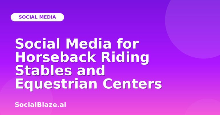Social Media For Horseback Riding Stables And Equestrian Centers Social Media For Horseback Riding Stables And Equestrian Centers