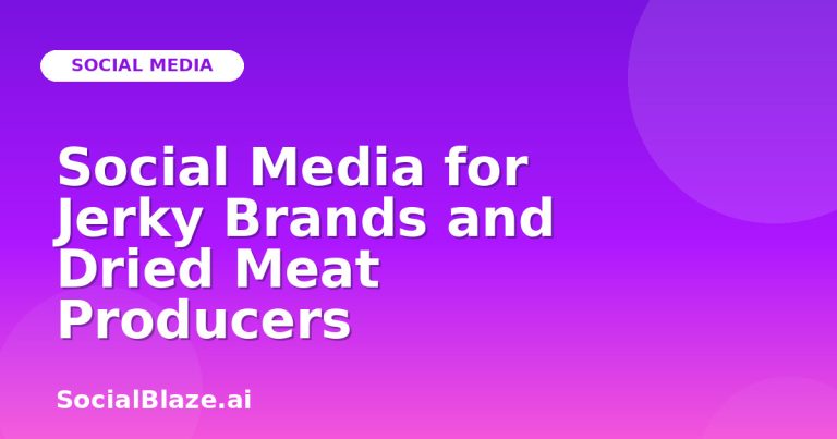 Social Media For Jerky Brands And Dried Meat Producers Social Media For Jerky Brands And Dried Meat Producers